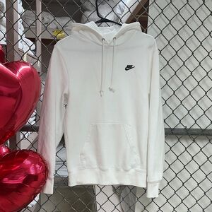 Nike Classic White Pullover Hoodie